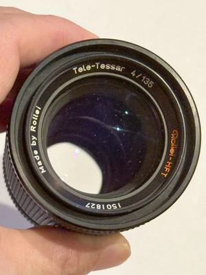 Rollei HFT Tele-Tessar 135mm f/4 Telephoto Lens, Made by Rollei - Image 1 of 4