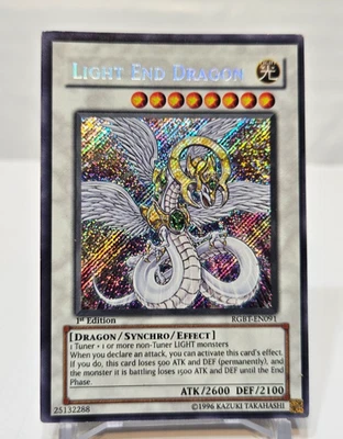 Light End Dragon RGBT-EN091 Secret Rare 1st Edition Yugioh 7968 - Image 1 of 4