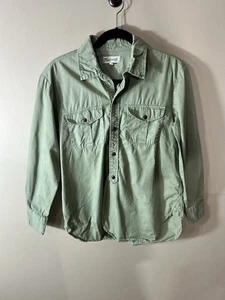 Camisa Madewell Mujer Pequeña Carga Trabajo Caqui Verde Salvia 100% Algodón - Imagen 1 de 17