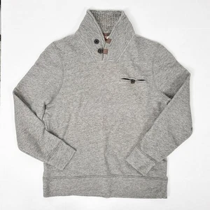 Billy Reid Pullover Herren Large grau 100 Prozent Baumwolle Strickpullover - Bild 1 von 7