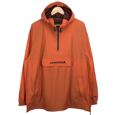 Sudaderas con capucha suéter anorak naranja Converse vintage años 90 LL Foto 1 de 4