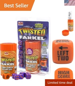 Twisted Dice Game for Family Fun - Farkle Style, 2-6 Players, Fast-Paced Action - Bild 1 von 9