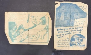 Rare Korean War KPA Propaganda Leaflet Flyers – Set of 2 - Picture 1 of 17