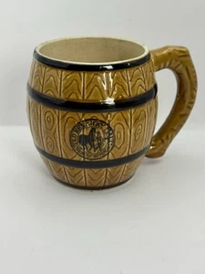 Vintage Old Kentucky Malt "Secretly Different" Barrel Shaped Mug #2748 Japan - Picture 1 of 10