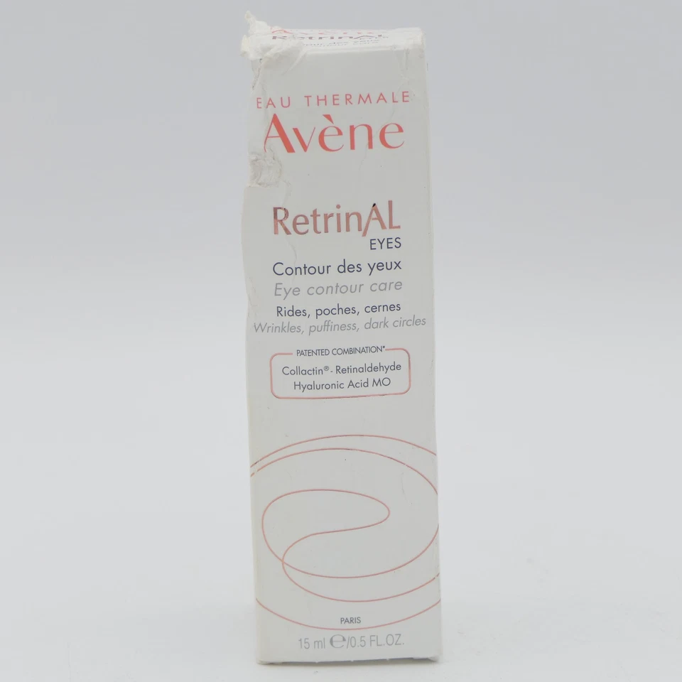 Eau Thermal Avène RetrinAL Eyes for Wrinkles Puffiness Dark Circles 0.5 oz 12/25