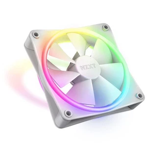 NZXT F120 RGB Duo - 120mm Dual-Sided RGB Fan – 20 Individually Addressable LEDs - Photo 1/8