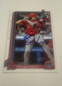 BRYCE TEODOSIO Autogramm 2025 Topps Serie 2 RC IP AUTO SIGNED - Bild 1 von 2