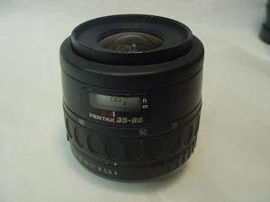 PENTAX SMC PENTAX-F 1:4-5.6 35-80MM CAMERA LENS - Picture 1 of 4