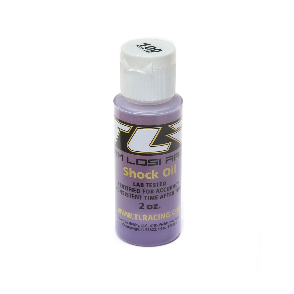 Team Losi Racing ACEITE DE CHOQUE DE SILICONA 100WT 1325CST 2OZ TLR74018 eléctrico Foto 1 de 1
