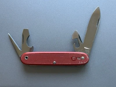 1966 soldier Red alox Swiss Army Military Victorinox Elsener Schwyz 66 - Image 1 of 4