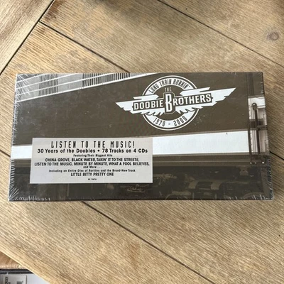 The Doobie Brothers Long Train Runnin' 1970-2000 -4 CD Box Set 78 Songs (Sealed) Foto 1 de 2
