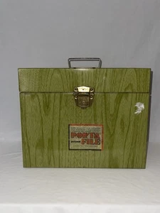 Ballonoff Vintage file briefcase Green metal Porta file green - Picture 1 of 9