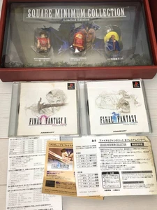 Square Enix PS1 Final Fantasy I y II Paquete Premium con 2 Discos y Figura USADO - Imagen 1 de 24