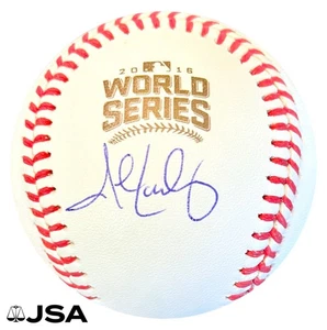 💥JOHN LACKEY💥 Chicago Cubs Signed 2016 World Series Baseball Autograph —JSA - Picture 1 of 5
