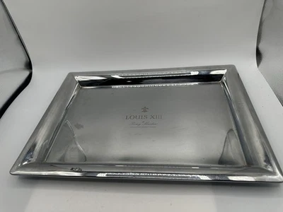 Светоотражающий стальной зеркальный поднос для сервировки коньяка Remy Martin Louis XIII 16 дюймов x 11 дюймов - Изображение 1 из 4