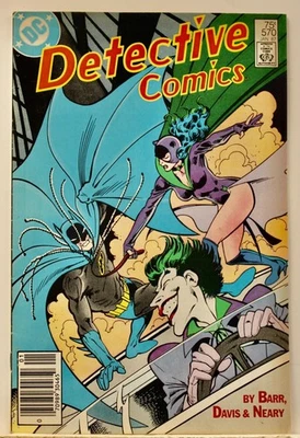 Detective Comics   # 570    VERY FINE+   Jan. 1987   Joker cover story  See belo - Image 1 of 2