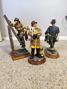 Feuerwehrmann Red Hats of Courage "Down to Business" Statue (nummeriert) - Bild 1 von 7