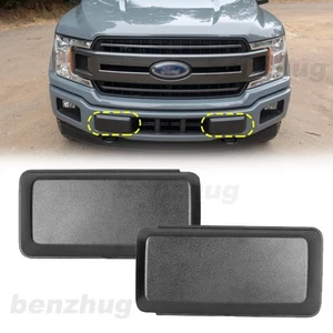 2x Front LH RH Bumper Guard Pad Caps Inserts End Cover 2018-2020 Ford F150 F-150 - Picture 1 of 12