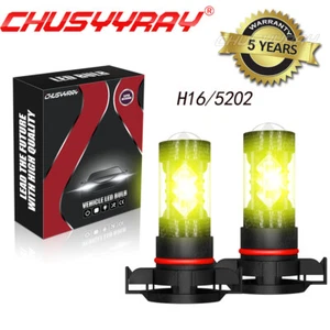 For Holden VE HSV H16 PS19W 5202 Fog /Driving Lights LED 3000K Bulbs - Picture 1 of 11