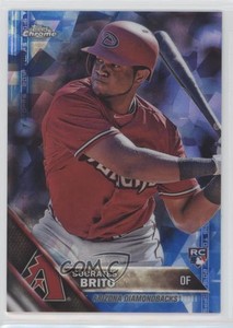 2016 Topps Box Set Chrome Sapphire Edition /250 Socrates Brito #580 Rookie RC