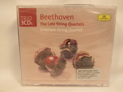 Beethoven Late String Quartets 3 CD BOX SET NEW FACTORY SEALED - Image 1 of 2