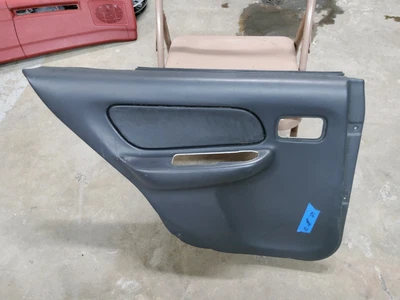 1995-1999 Nissan Sentra Driver Left Rear Door Panel Dark Grey Gray OEM NICE - Image 1 of 3