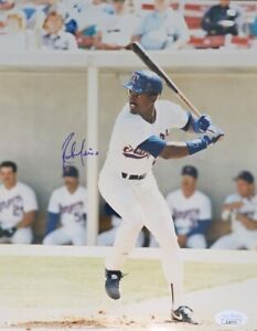 Ruben Sierra Texas Rangers 1986-1992 Signed 8x10 Photo JSA COA AL84730
