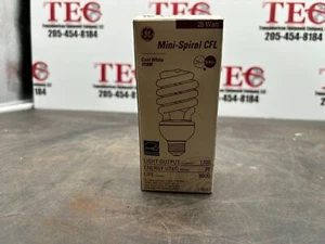 1 Lot of 3 General Electric Mini-Spiral CFL Bulb - 26 Watt - 100 Watt Equal - Picture 1 of 3