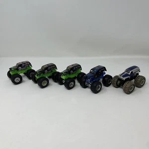 Hot Wheels Monster Jam 1:64 Grave Digger Diecast Lot (5) Legend Son Uva Included - Picture 1 of 11