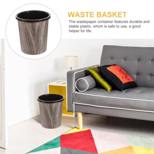 Office Garbage Can Bathroom Can Indoor Compost Bin Tabletop Trash Can - Picture 1 of 12