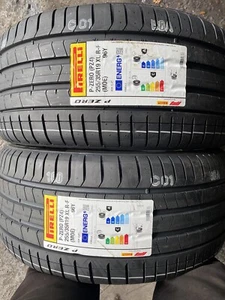 2x 255.35.19 Pirelli P Zero PZ4 MOE RUNFLAT RSC 2553519 2553519 96Y NEW TYRES - Picture 1 of 9