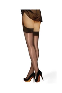 Cecilia de Rafael Vidrio Bas Gloss Stockings 15 Denier 7 Colours  Size S - XL - Picture 1 of 3