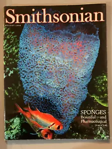 Smithsonian, August 1998 Issue, Sponges,Circus,Hoboes,Jacques-Louis David, Money - Picture 1 of 1