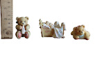 Lot 3x Cherished Teddies Cradled With Love Cuddle Betsey Billy Baby Bear 1992/93