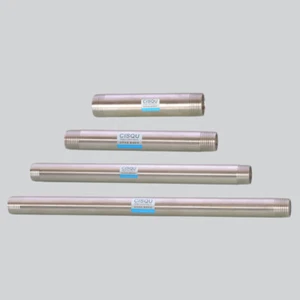 1Pcs 201 Stainless Steel Pipe Fitting Extension Tube 1/2" 3/4" 1" long 10cm-30cm - Picture 1 of 17