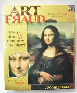 Buffalo Games Puzzle Art Fraud Mona Lisa 1000 Piece New   - Picture 1 of 7