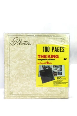 Álbum de fotos magnético Regal Wade The King crema 100 páginas carpeta de 3 anillas Foto 1 de 4