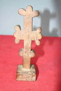 Hölzerner traditioneller Ritualsiegel Stempel für zeremonielles Brot Prosphora * 8 - Bild 1 von 6