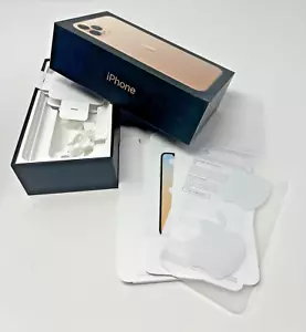 Original Caja Vacía Solo Apple iPhone 11 Pro Max MWGM2LL/A Dorado 256 GB - Imagen 1 de 4