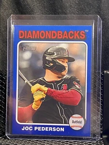 Joc Pederson 2024 Topps Heritage High # Dark Blue Border #595 D'backs - Picture 1 of 2