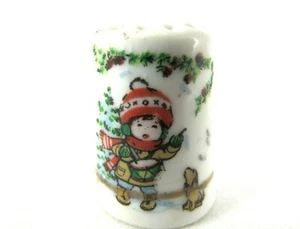 THIMBLE Little Drummer Boy Christmas Holiday Collectible Vintage - Picture 1 of 4