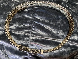 Rare Hand sewn Braided Horsehair Western Hatband.7strand No Tassel 1 Inch Wide - Picture 1 of 3