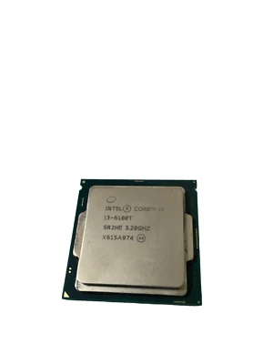 Intel Core I3-6100T - 3.20 GHz, 8GT/s, 3M Dual Core SR2HE Processors (LGA 1151) - Image 1 of 2