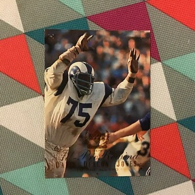 David Deacon Jones #119 Rams ALL PRO REWIND 1997 upper deck legends NFL HOF - Image 1 of 2