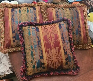 Beautiful Decorative Throw Pillows (Set of 3) China Art (Set Of 3) - Picture 1 of 8