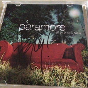 SIGNED Paramore - All We Know Is Falling CD autographed - Picture 1 of 3