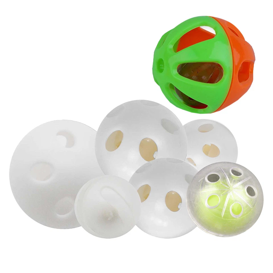 MADDMA 5 Rasselkugeln zum Einnähen Rasselball Stoffspielzeug Kuscheltiere Größenwahl