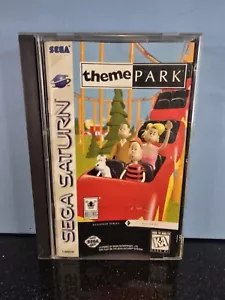 Theme Park - Sega Saturn Video Game USA NTSC Complete With Manual 1995 - Picture 1 of 16