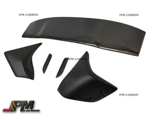 JPM Carbon Fiber Trunk Wing w/ Spoiler Unpainted for Supra A90 A91 MK5 2019+ CF - Picture 1 of 6