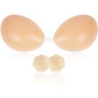 Strapless Adhesive Bra Push Up Sticky Bra Invisible Backless Stick On
